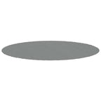 Telo Sotto Piscina Grigio Chiaro Ø458 cm Geotessile Poliestere