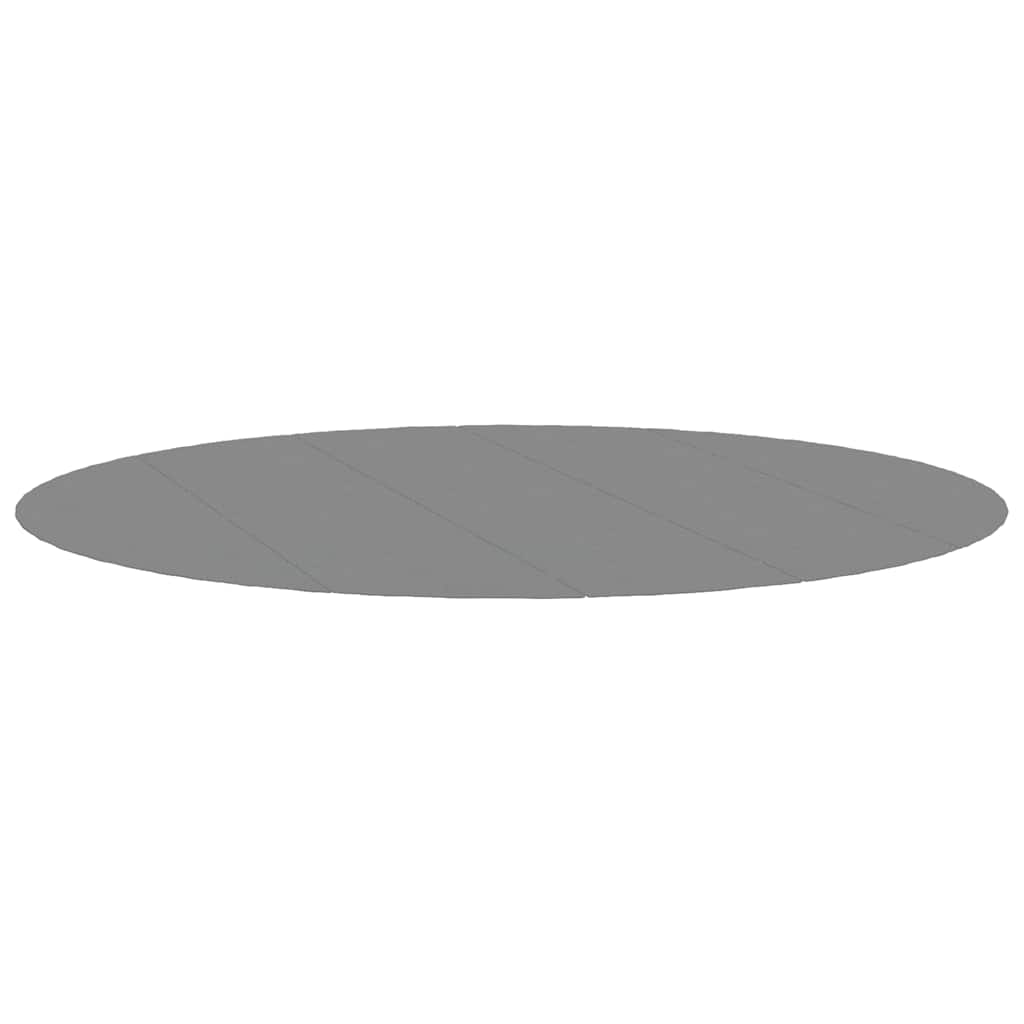 Telo Sotto Piscina Grigio Chiaro Ø550 cm Geotessile Poliestere