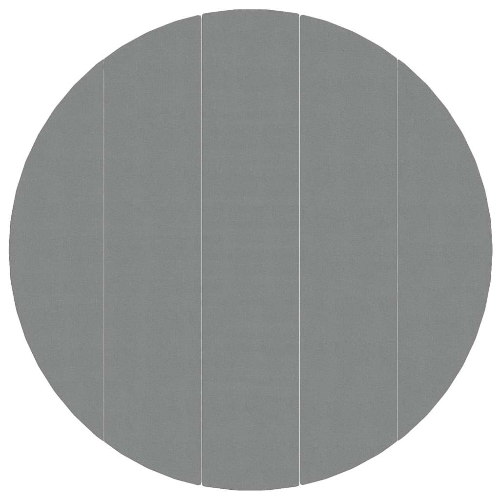 Telo Sotto Piscina Grigio Chiaro Ø550 cm Geotessile Poliestere