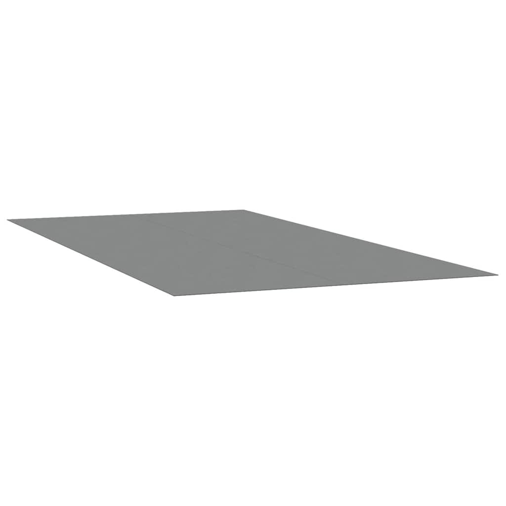 Telo Sotto Piscina Grigio Chiaro 500x250 cm Geotessile Poliestere