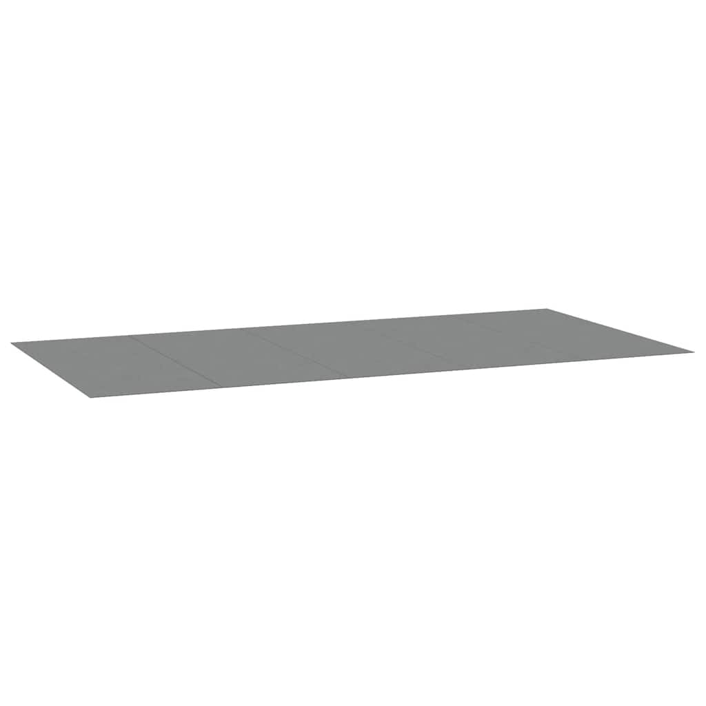Telo Sotto Piscina Grigio Chiaro 550x280 cm Geotessile Poliestere
