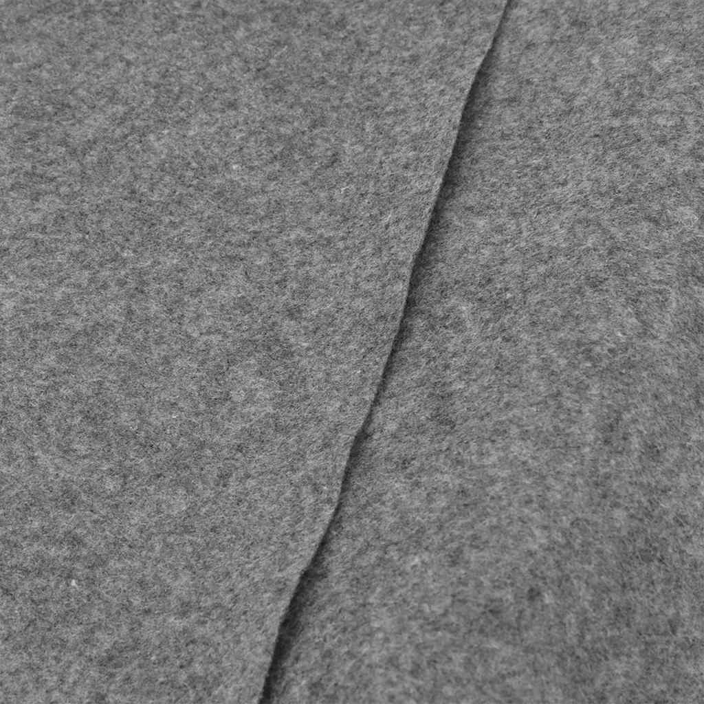Telo Sotto Piscina Grigio Chiaro 750x370 cm Geotessile Poliestere