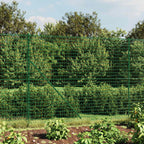 Recinzione Metallica Verde 1,8x10 m Acciaio Zincato con Rivestimento PVC