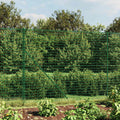 Recinzione Metallica Verde 1,6x25 m in Acciaio Zincato con Rivestimento PVC