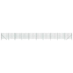 Recinzione Metallica Verde 1,6x25 m in Acciaio Zincato con Rivestimento PVC