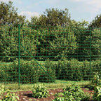 Recinzione Metallica Verde 1,6x25 m in Acciaio Zincato con Rivestimento PVC