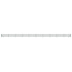 Recinzione Metallica con Picchetti Ancoraggio Verde 1x25 m