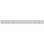 Recinzione Metallica con Flangia Verde 1,4x25 m