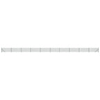 Recinzione Metallica con Flangia Verde 0,8x25 m