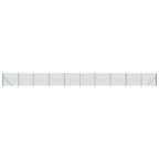 Recinzione Metallica con Flangia Verde 1,6 x 25 m