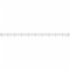 Recinzione Metallica Antracite 0,8x25 m in Acciaio Zincato