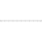 Recinzione Metallica Antracite 1x25 m in Acciaio Zincato con Rivestimento PVC