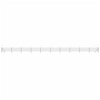 Recinzione Metallica Antracite 0,8x25 m in Acciaio Zincato