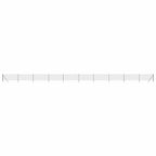 Recinzione Metallica Antracite 1x25 m in Acciaio Zincato con Rivestimento PVC