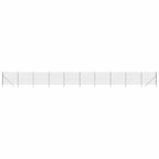 Recinzione Metallica Antracite 1,8x25 m in Acciaio Zincato