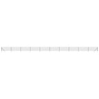 Recinzione Metallica con Picchetti Ancoraggio Antracite 0,8x25m