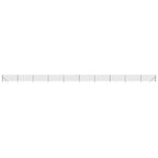 Recinzione Metallica con Picchetti Ancoraggio Antracite 1x25 m