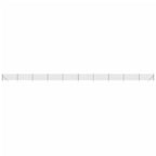 Recinzione Metallica con Picchetti Ancoraggio Antracite 1,1x25m