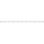 Recinzione Metallica con Picchetti Ancoraggio Antracite 1,1x25m