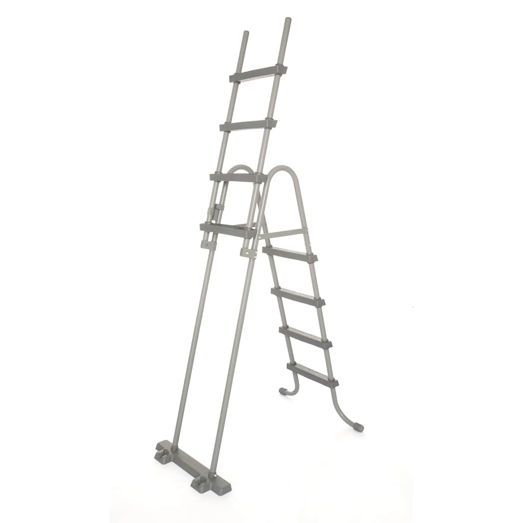 Bestway Scaletta di Sicurezza Flowclear per Piscine 4 Gradini 122 cm