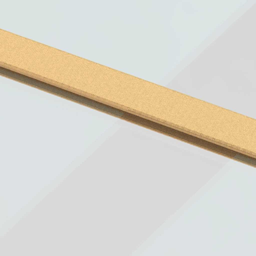 Porta Scorrevole Oro 102,5x205 cm Vetro Trasparente ESG Alluminio