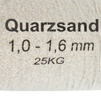Sabbia Filtrante per Piscina 25 kg Granulometria 1,0-1,6 mm