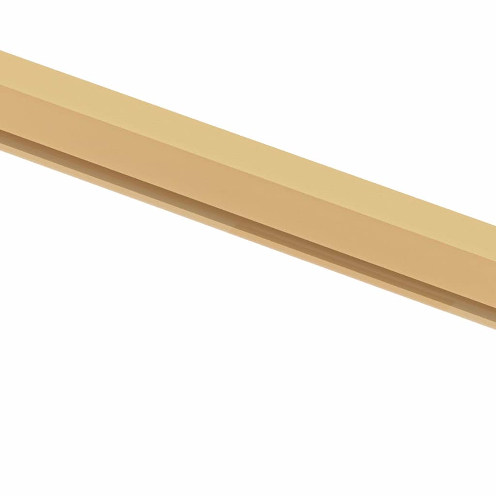 Porta Interni Sottile Oro 76x201,5cm Vetro Temperato Alluminio