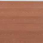 Set Pannello di Recinzione Marrone 353x186 cm in WPC