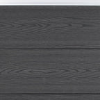 Set Pannello di Recinzione Grigio 353x186 cm in WPC
