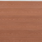 Set Pannello di Recinzione Marrone 699x186 cm in WPC