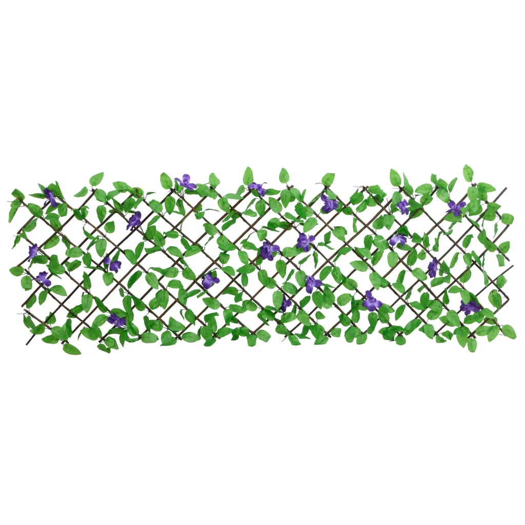 Traliccio Edera Artificiale Espandibile Verde 180x70 cm
