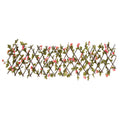 Traliccio Edera Artificiale Espandibile Rosa Scuro 180x20 cm
