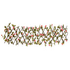 Traliccio Edera Artificiale Espandibile Rosa Scuro 180x20 cm