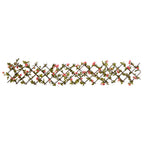Traliccio Edera Artificiale Espandibile Rosa Scuro 180x20 cm