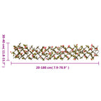 Traliccio Edera Artificiale Espandibile Rosa Scuro 180x20 cm