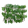 Traliccio Foglie Vite Artificiale Espandibile Verde 180x20cm - Set 5 Pezzi