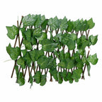 Traliccio Foglie Vite Artificiale Espandibile Verde 180x20cm - Set 5 Pezzi