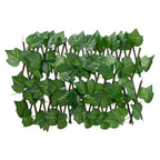 Traliccio Foglie Vite Artificiale Espandibile Verde 180x20cm - Set 5 Pezzi