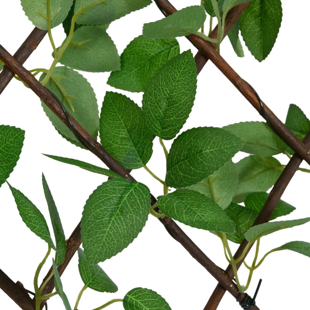 Traliccio Edera Artificiale Espandibile Verde 180x30 cm