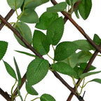 Traliccio Edera Artificiale Espandibile Verde 180x30 cm
