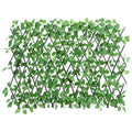 Traliccio Edera Artificiale Espandibile Verde 180x65 cm