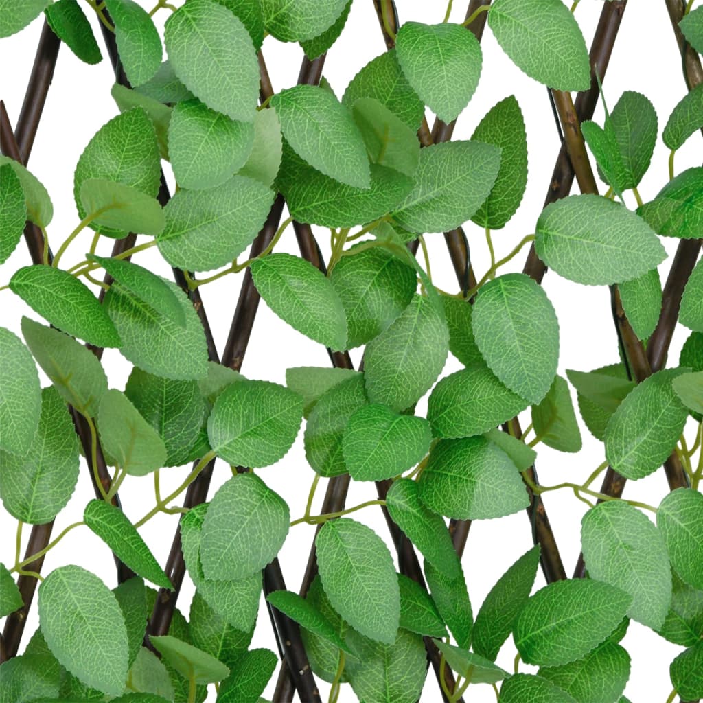 Traliccio Edera Artificiale Espandibile Verde 180x65 cm