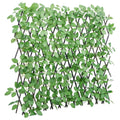 Traliccio Edera Artificiale Espandibile 5 pz Verde 180x65 cm