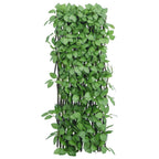 Traliccio Edera Artificiale Espandibile 5 pz Verde 180x65 cm