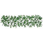 Traliccio Edera Artificiale Espandibile Verde 180x30 cm
