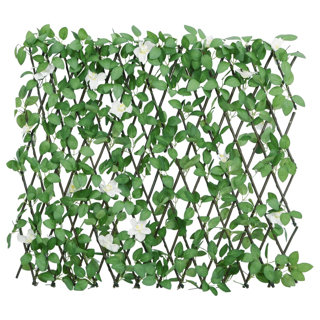 Traliccio Edera Artificiale Espandibile Verde 186x30 cm