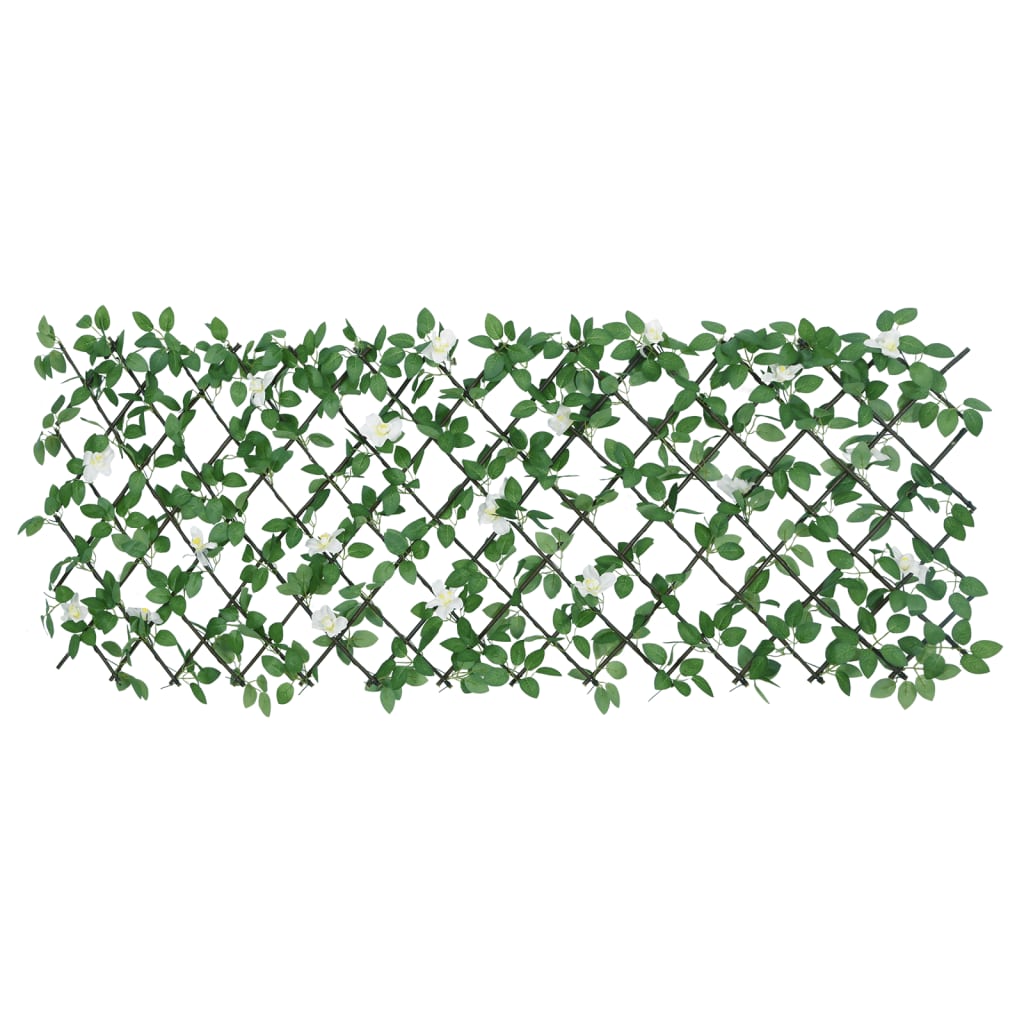 Traliccio Edera Artificiale Espandibile Verde 186x30 cm