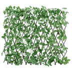 Traliccio Edera Artificiale Espandibile Verde 5 Pezzi 186x30 cm