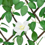 Traliccio Edera Artificiale Espandibile Verde 5 Pezzi 186x30 cm