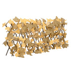 Traliccio Acero Artificiale Espandibile Arancione 5 pezzi 180x30 cm